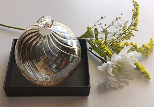Коледно дърво декор за хола | Висящи украшения от златно стъкло за декорация рожден Ден | летни декорации за дома | идеи за
