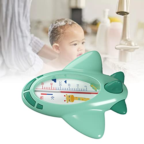 Термометър за Вода за детски бани, Термометър за детска Баня Чудесна Постоянна Температура, за помещения за малки деца (Зелен)