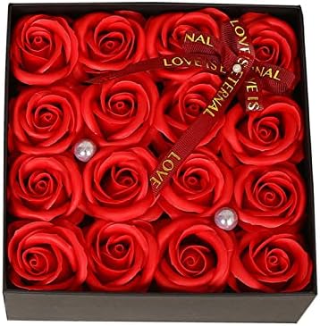 Кутия за цветя, Рози Антидеформирующая Декоративна Квадратна Кутия За цветя Сапун Роман 1