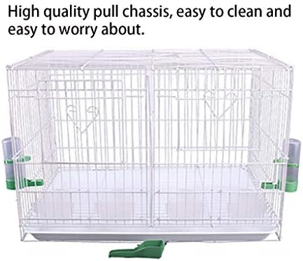 Стоки за домашни любимци Tyoo Bird Cage е Подходящ за малки птици се Използва като гнездо с преграда е Подходящ за повечето събрани и