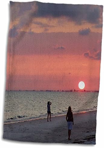 3dRose Florene Sunset - Остава малко по - Кърпи (twl-22554-1)