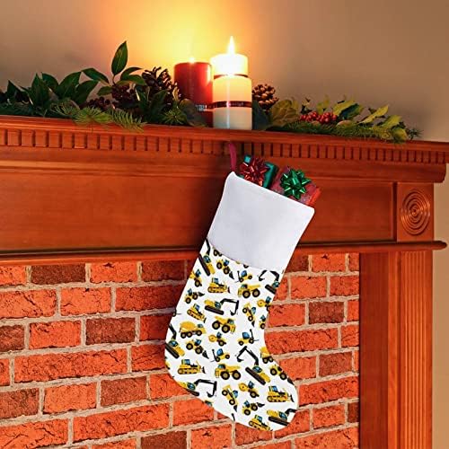 Сконструируйте Машинен Модел Коледен Окачен Отглеждане Чорапи за Коледно Камина Празничен Начало Декор