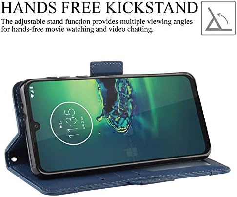 Калъф HualuBro Nokia G300, Магнитна Защита на Цялото тяло, устойчив на удари Кожен Калъф-портфейл с панти капак и държач