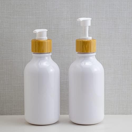 Опаковка Шампоан, за душ - Kimqi 10 мл за Еднократна употреба на Шампоан, Балсам, Сапун за измиване на тялото Бутилка с Етикет - 3 Опаковки
