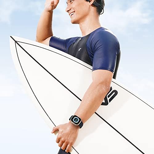 4 Комплекта презрамки Океан, съвместими с Apple Watch Ultra Band 49 мм 45 мм 44 мм 42 мм, взаимозаменяеми каишка от мек силикон