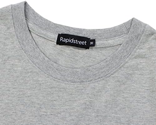Rapidstreet Мъжки Градинска Тениска Harajuku с Эмбриональным Принтом, Естетична Графична Тениска