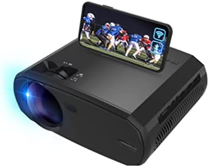 LIUJUN V50 Преносим проектор 5g Mini Smart Real 1080p Full Movie Proyector 200Led Проектор с голям екран (цвят: E)