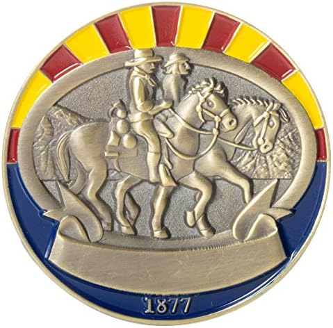 Армия на Съединените Щати на САЩ, Форт Уачука, щата Аризона, САЩ 1877 г., Монета на повикване