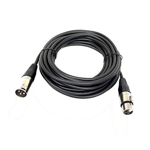 Микрофон кабел HQRP XLR-XLR (3-пинов M/F, 25 фута) за Конденсаторного микрофон Sterling Audio ST69 с няколко съвпадение и стойка
