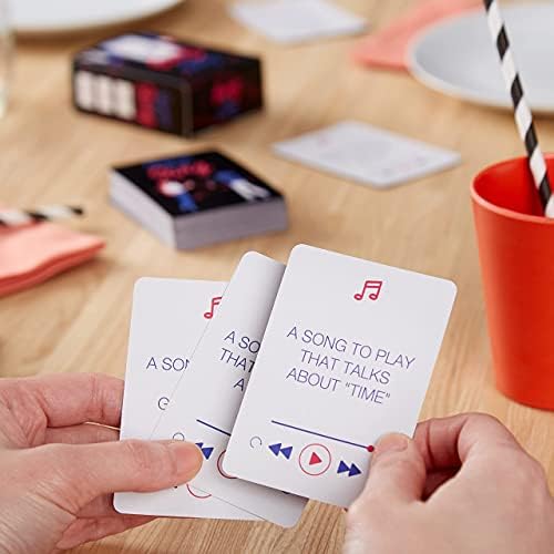 Game That Song - Музикална игра на карти, за семейства, за възрастни и тийнейджъри. Забавно, вълнуващо и соревновательное забавление