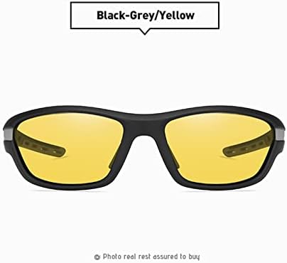 YOZOOT Поляризирани Очила за Нощно Виждане С Антирефлексно покритие UV400 Шофиране през Нощта Дъждовните Защитни Жълти Прозрачни Слънчеви
