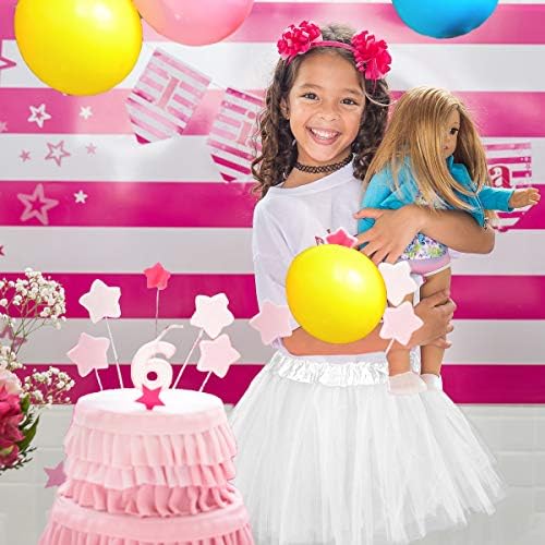 Пола-пакет за момичета, 3 Слой Фатиновых Опаковки за Малки Момичета, Пищни Балетное Рокля за малки деца (от 2 до 8 години)
