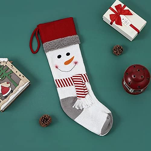Коледни Чорапи, 18, Големи Коледни Чорапи, Коледни Дядо коледа, Снежен човек, Penguin, Декорации за Дома за Партита, Подаръци