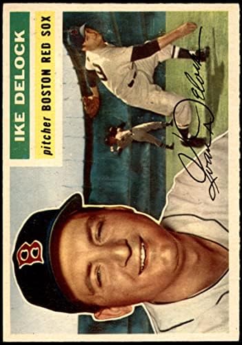 1956 Топпс 284 Айк Делок на Бостън Ред Сокс (бейзболна картичка), БИВШ играч на Ред Сокс