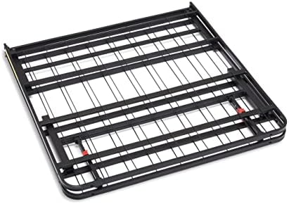 Рамка на легло-платформа Basics Сгъване, без инструменти, Височина 14 см, Двойна, Черен
