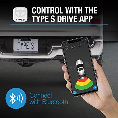 Тип S Умен Безжичен Сензор за паркиране, Bluetooth Комплект Безжични датчици за паркиране На Слънчева Енергия, Автомобили Система