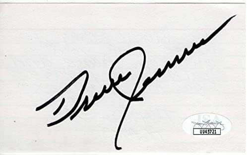 Брус Jenner Подписа Картичка с Автограф на Златен Медал Кейтлин JSA UU45721 Олимпийски снимки С Автограф
