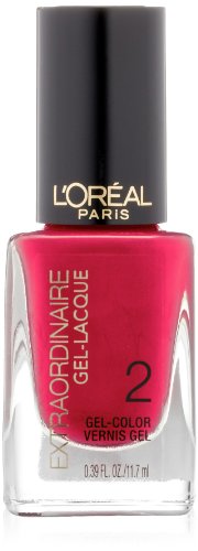 L ' Oreal Paris Изключителен гел-лак 1-2-3 цвят на ноктите, блестящо мислене, 0,39 течна унция