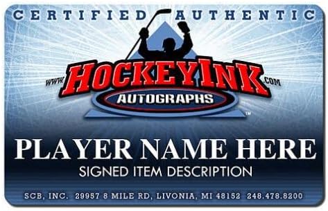 Франк Mahovlich ПОДПИСА снимка на Ред Уингс 8X10 с автограф -70084 - Снимки от НХЛ с автограф