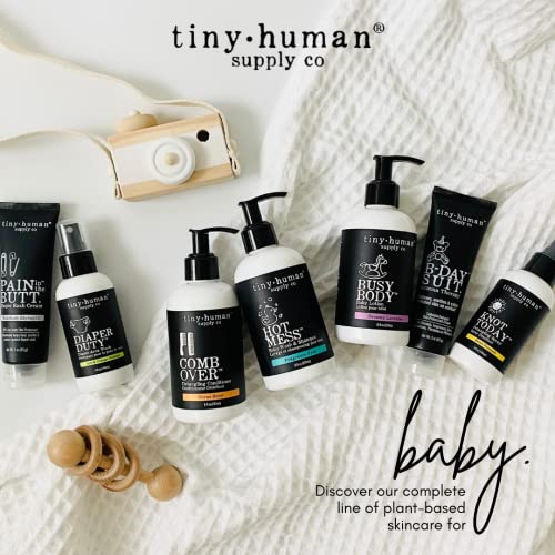 Tiny Human Supply Co Hot Каша на Бебе Wash & Shampoo, Classic Baby, 8 унции (1 опаковка), Балансирано ниво на рН, натурални